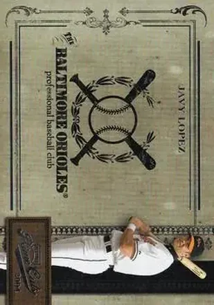 2004 Playoff Prime Cuts II #8 - Javier Lopez - Baltimore Orioles