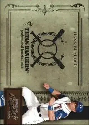 2004 Playoff Prime Cuts II #9 - Hank Blalock - Texas Rangers