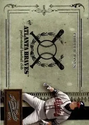 2004 Playoff Prime Cuts II #10 - Chipper Jones - Atlanta Braves
