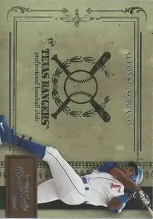 2004 Playoff Prime Cuts II #12 - Alfonso Soriano - Texas Rangers