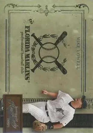 2004 Playoff Prime Cuts II #19 - Mike Lowell - Florida Marlins