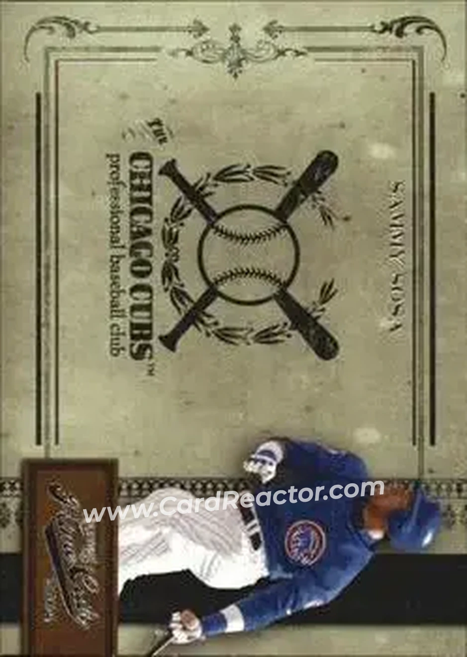 2004 Playoff Prime Cuts II #21 - Sammy Sosa - Chicago Cubs - Front