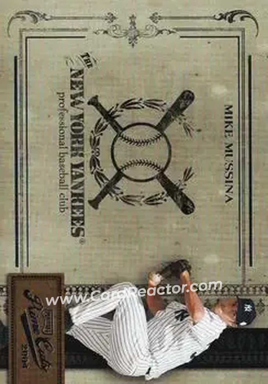 2004 Playoff Prime Cuts II #35 - Mike Mussina - New York Yankees - Front