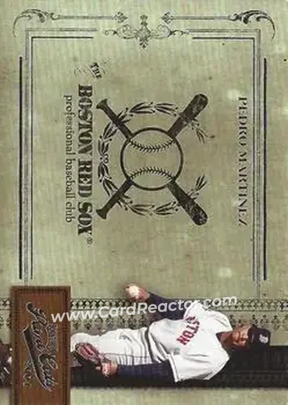 2004 Playoff Prime Cuts II #45 - Pedro Martinez - Boston Red Sox - Front