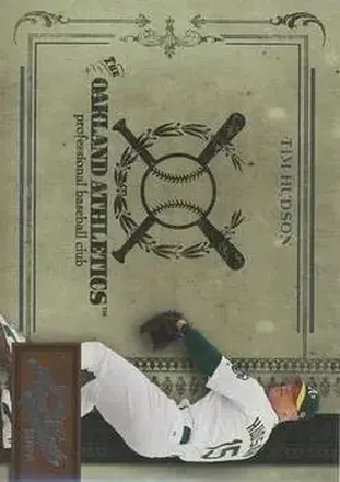 2004 Playoff Prime Cuts II #57 - Tim Hudson - Oakland Athletics