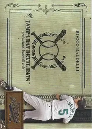 2004 Playoff Prime Cuts II #60 - Rocco Baldelli - Tampa Bay Devil Rays