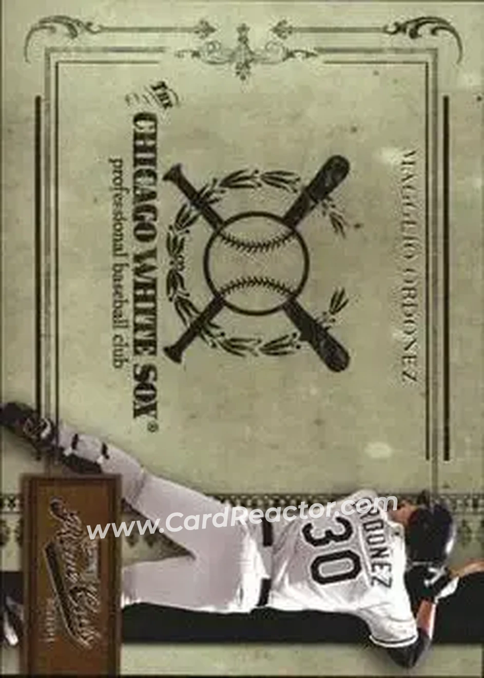 2004 Playoff Prime Cuts II #63 - Magglio Ordonez - Chicago White Sox - Front