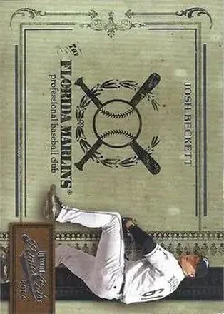 2004 Playoff Prime Cuts II #83 - Josh Beckett - Florida Marlins