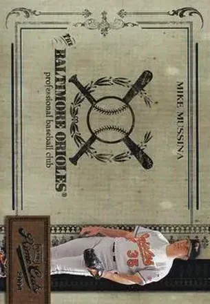 2004 Playoff Prime Cuts II #87 - Mike Mussina - Baltimore Orioles
