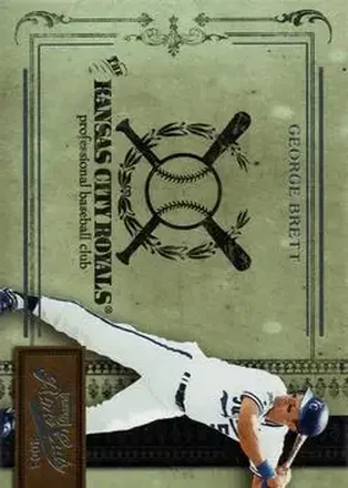2004 Playoff Prime Cuts II #96 - George Brett - Kansas City Royals