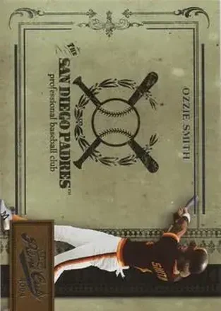 2004 Playoff Prime Cuts II #98 - Ozzie Smith - San Diego Padres