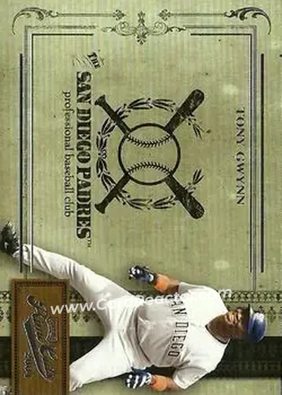 2004 Playoff Prime Cuts II #100 - Tony Gwynn - San Diego Padres - Front