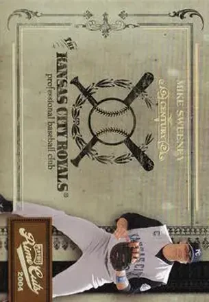 2004 Playoff Prime Cuts II - Century Gold #54 - Mike Sweeney - Kansas City Royals