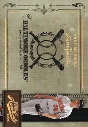2004 Playoff Prime Cuts II - Century Gold #87 - Mike Mussina - Baltimore Orioles
