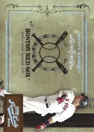 2004 Playoff Prime Cuts II - Century Silver #24 - Manny Ramirez - Boston Red Sox