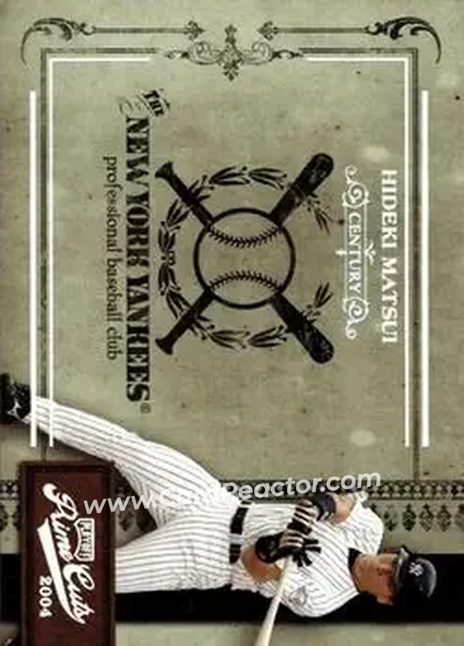 2004 Playoff Prime Cuts II - Century Silver #55 - Hideki Matsui - New York Yankees - Front