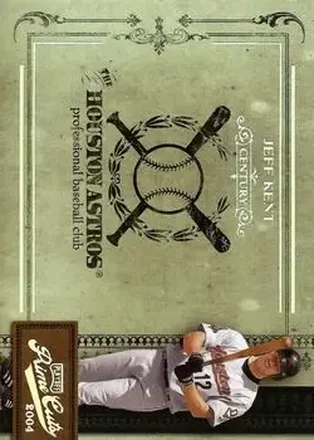 2004 Playoff Prime Cuts II - Century Silver #70 - Jeff Kent - Houston Astros