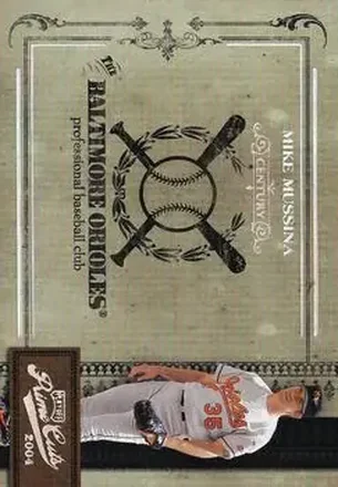 2004 Playoff Prime Cuts II - Century Silver #87 - Mike Mussina - Baltimore Orioles