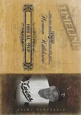 2004 Playoff Prime Cuts II - Timeline #TL-39 - Harmon Killebrew - Minnesota Twins