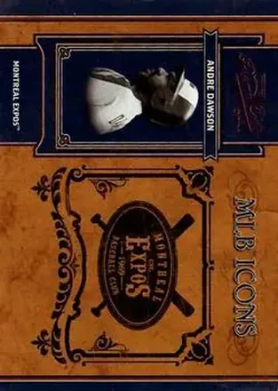 2004 Playoff Prime Cuts II - MLB Icons #MLB-52 - Andre Dawson - Montreal Expos