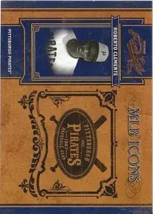 2004 Playoff Prime Cuts II - MLB Icons #MLB-83 - Bob Clemente - Pittsburgh Pirates