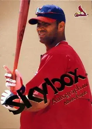 2004 SkyBox Autographics #1 - Albert Pujols - St. Louis Cardinals