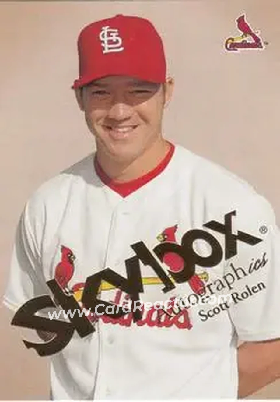 2004 SkyBox Autographics #3 - Scott Rolen - St. Louis Cardinals - Front