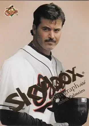 2004 SkyBox Autographics #4 - Rafael Palmeiro - Baltimore Orioles