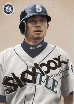 2004 SkyBox Autographics #5 - Ichiro - Seattle Mariners