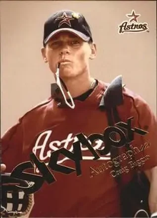 2004 SkyBox Autographics #6 - Craig Biggio - Houston Astros