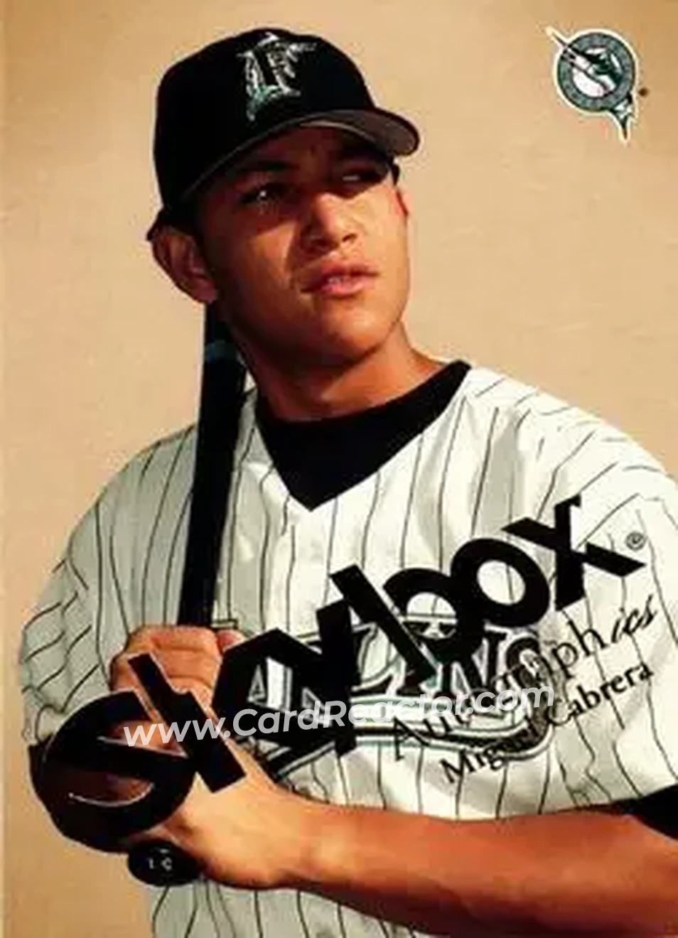2004 SkyBox Autographics #8 - Miguel Cabrera - Florida Marlins - Front