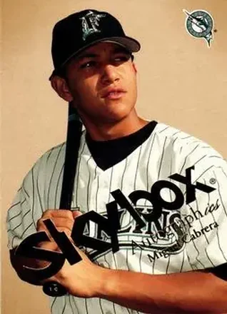 2004 SkyBox Autographics #8 - Miguel Cabrera - Florida Marlins