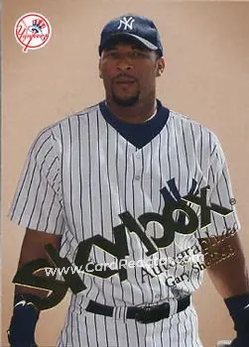 2004 SkyBox Autographics #15 - Gary Sheffield - New York Yankees - Front 2004 SkyBox Autographics #15 - Gary Sheffield - New York Yankees - Front