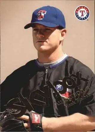 2004 SkyBox Autographics #20 - Hank Blalock - Texas Rangers