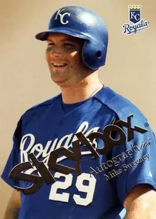 2004 SkyBox Autographics #22 - Mike Sweeney - Kansas City Royals