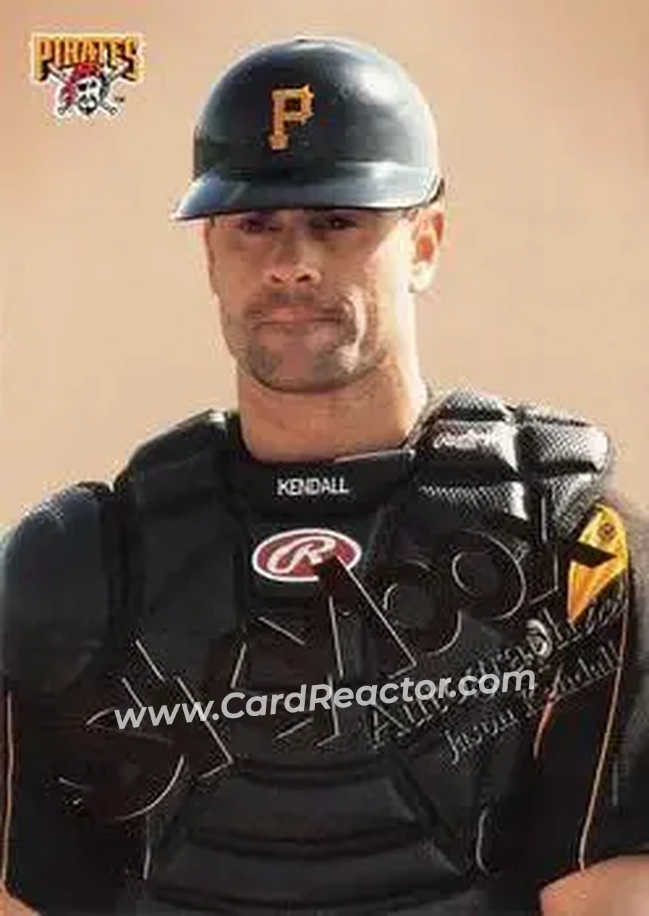 2004 SkyBox Autographics #26 - Jason Kendall - Pittsburgh Pirates - Front 2004 SkyBox Autographics #26 - Jason Kendall - Pittsburgh Pirates - Front