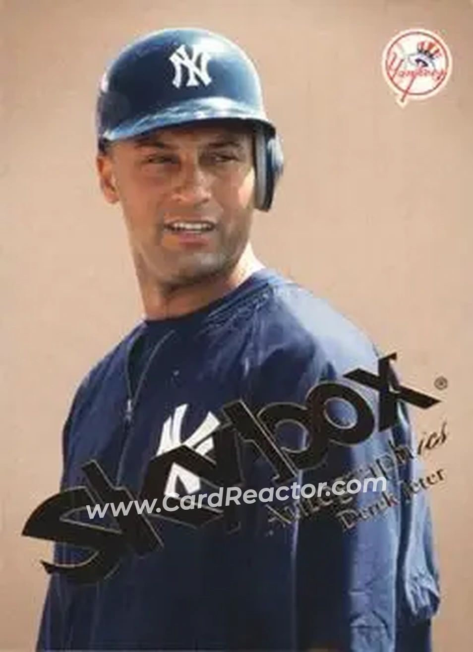2004 SkyBox Autographics #27 - Derek Jeter - New York Yankees - Front