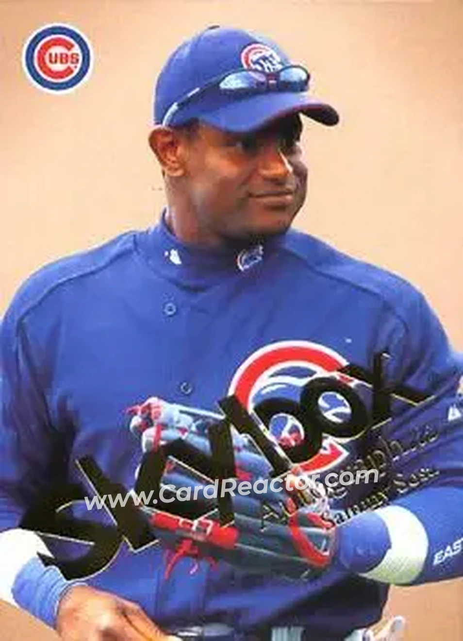 2004 SkyBox Autographics #30 - Sammy Sosa - Chicago Cubs - Front