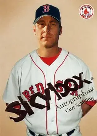 2004 SkyBox Autographics #33 - Curt Schilling - Boston Red Sox
