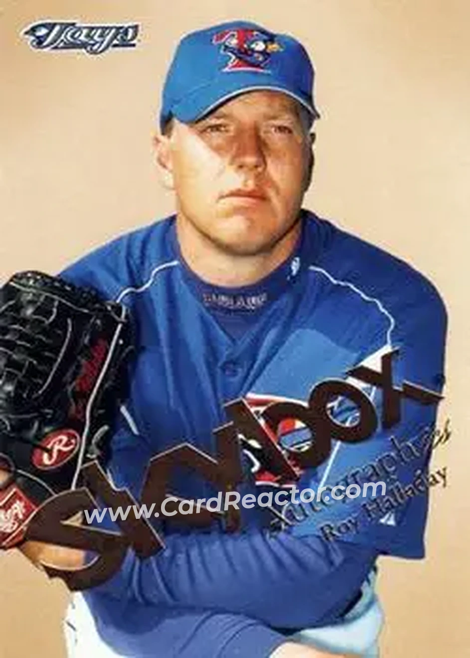 2004 SkyBox Autographics #34 - Roy Halladay - Toronto Blue Jays - Front