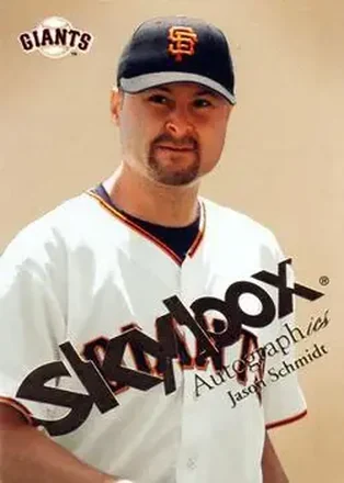 2004 SkyBox Autographics #37 - Jason Schmidt - San Francisco Giants