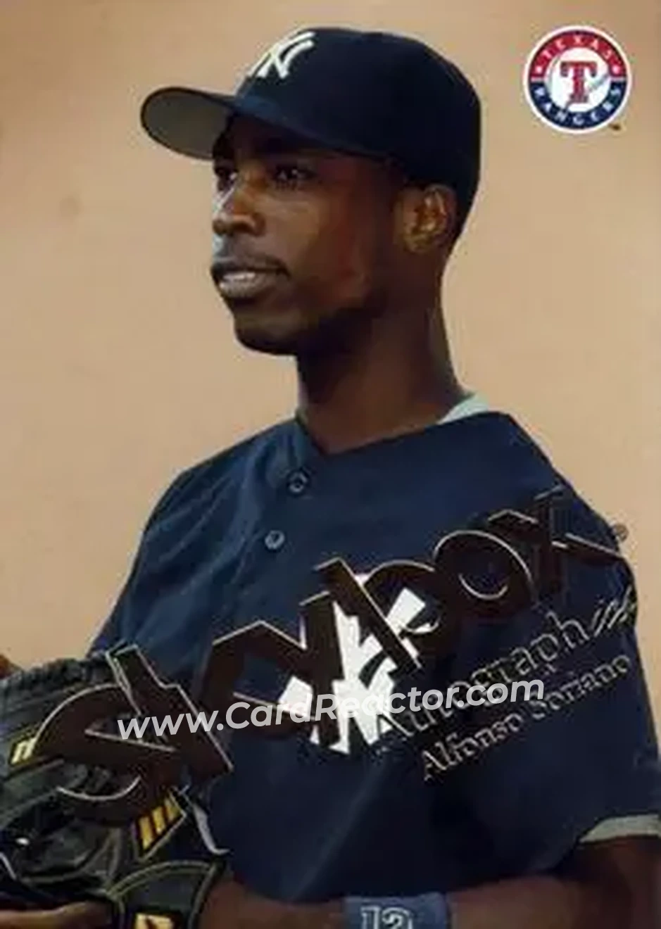 2004 SkyBox Autographics #44 - Alfonso Soriano - New York Yankees - Front 2004 SkyBox Autographics #44 - Alfonso Soriano - New York Yankees - Front