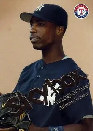 2004 SkyBox Autographics #44 - Alfonso Soriano - New York Yankees