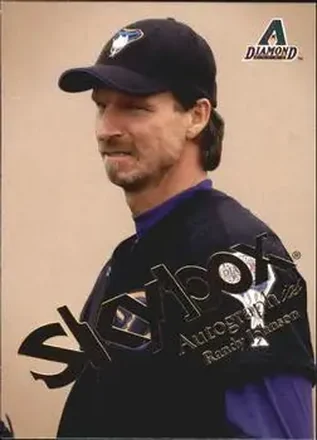 2004 SkyBox Autographics #49 - Randy Johnson - Arizona Diamondbacks