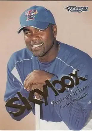2004 SkyBox Autographics #52 - Carlos Delgado - Toronto Blue Jays