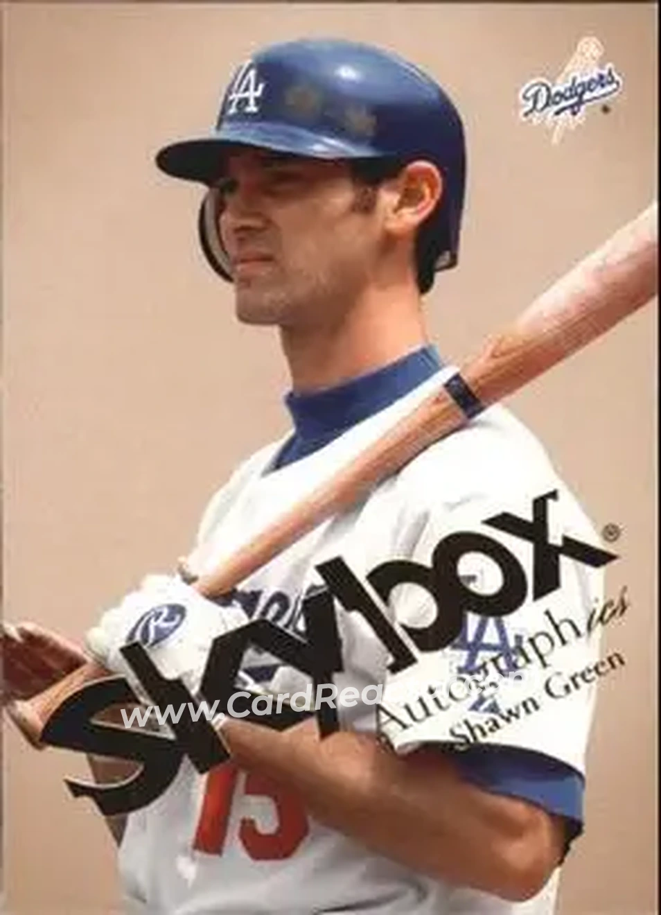 2004 SkyBox Autographics #54 - Shawn Green - Los Angeles Dodgers - Front