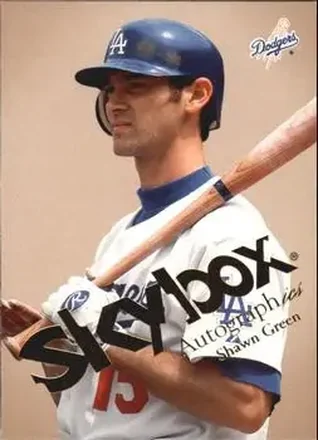 2004 SkyBox Autographics #54 - Shawn Green - Los Angeles Dodgers