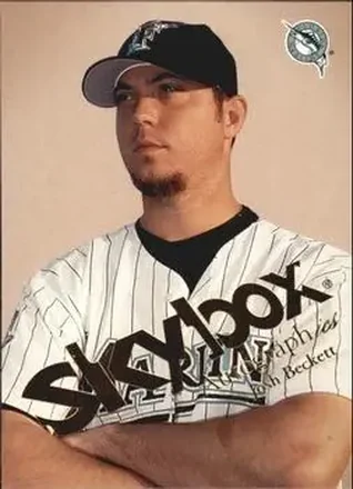2004 SkyBox Autographics #55 - Josh Beckett - Florida Marlins