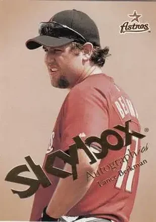 2004 SkyBox Autographics #56 - Lance Berkman - Houston Astros
