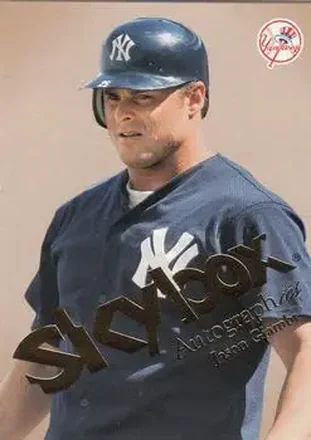 2004 SkyBox Autographics #59 - Jason Giambi - New York Yankees